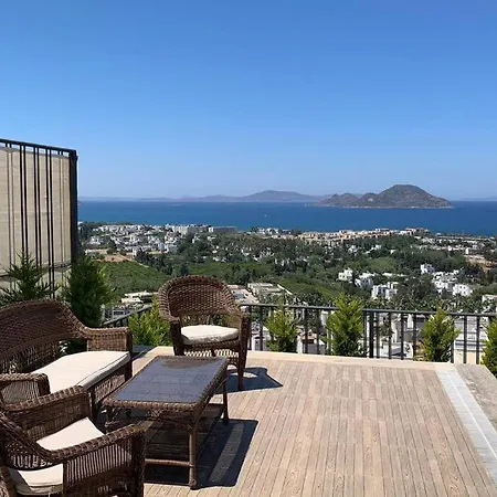 Bodrum Kadikalesi Oezel Havuzlu 5+1 Kiralik Villa *