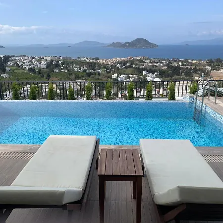 Bodrum Kadikalesi Oezel Havuzlu 5+1 Kiralik Villa Vila Bodrum